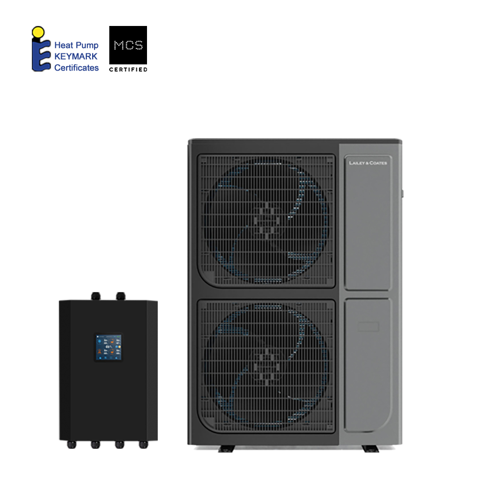 Sistema de calefacción con bomba de calor con fuente de aire EVI monobloque de 6kw ~ 20kw